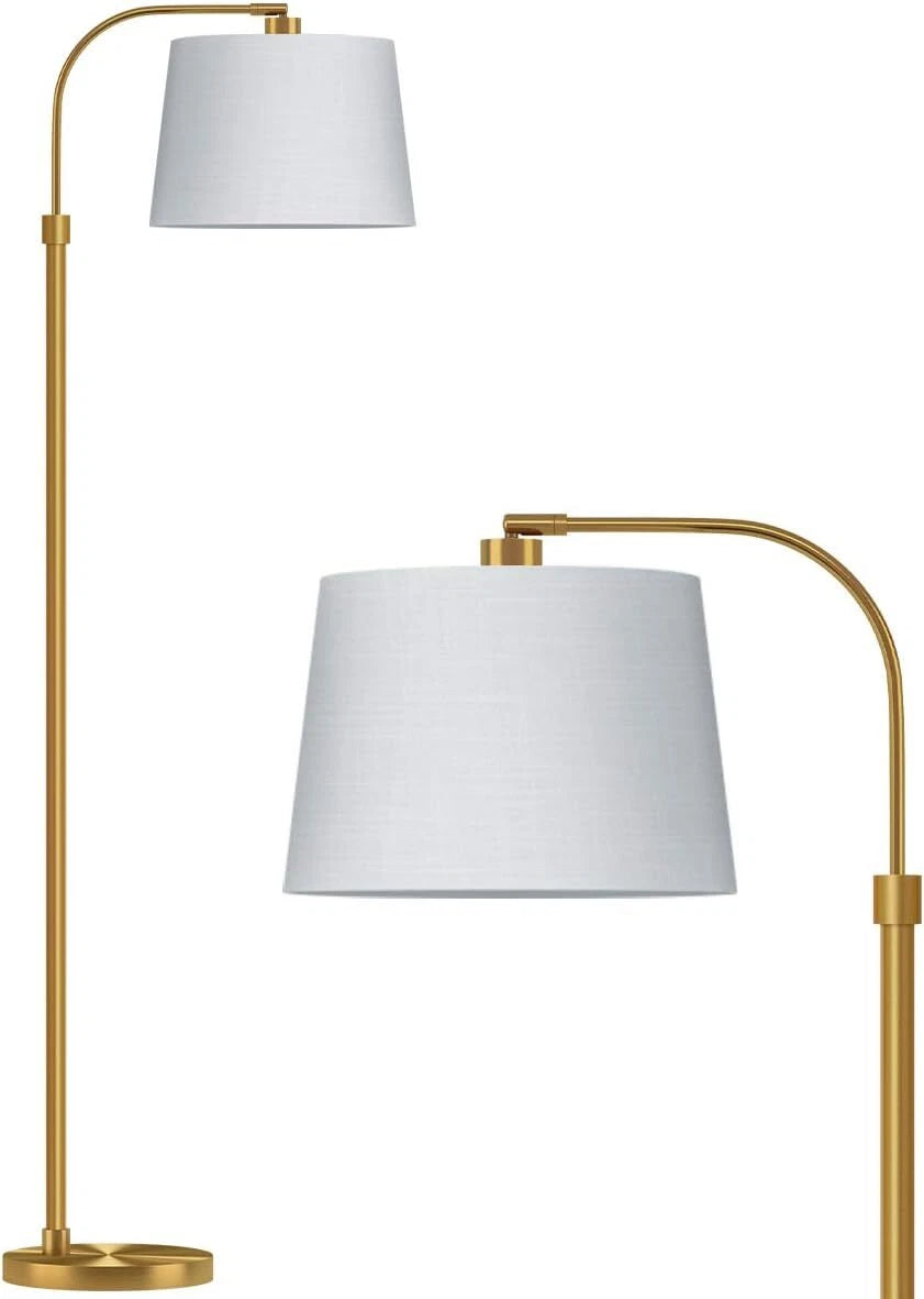 Modern Arc Curved Standing Lamp for Living Room and Bedroom