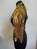 Holographic fringe shoulder harness festival rave tassel belt 3