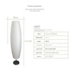 Nordic rice paper column floor lamp 2 light