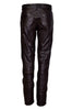Leather Motorcycle Pants Slim Fit