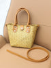 Mini woven straw crossbody summer bag