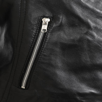 Women Leather Moto Jacket Biker Jacket