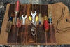 Leather Roll tool Storage bag
