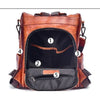 Real Leather Travelling Backpack