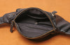 Mens Leather Sling Bag Black Crossbody Leather Sling Bag