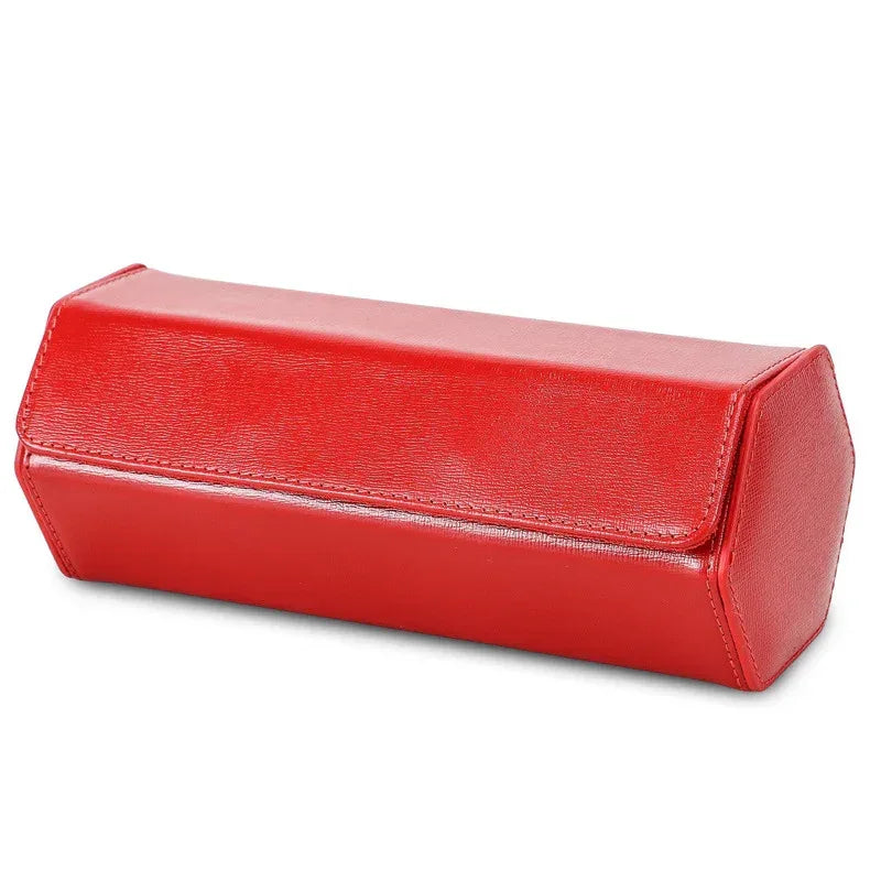 3 slot watch box for men leather travel watch case 5