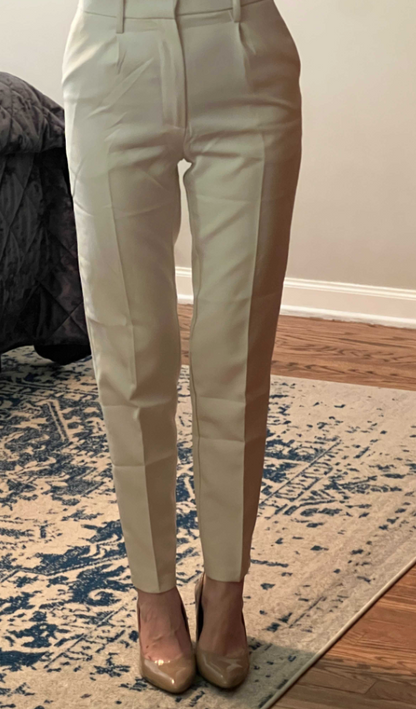 tapered office causal pants ladies