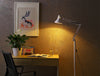 American adjustable iron floor work lamp White 220V-240V For UK AU EU