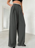 Women Wide Leg Suit Pants