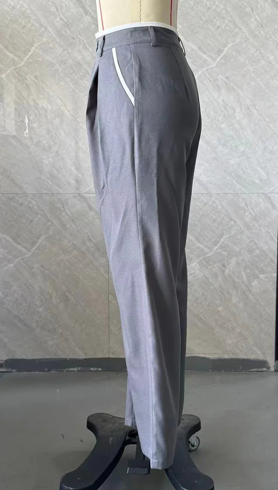 Women Wide Leg Suit Pants