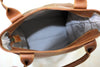 Leather Tote Bag With Outside Pockets for Women