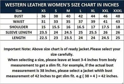 genuine leather women fitted jacket