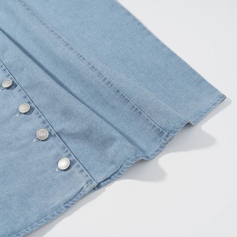Denim Overalls Dress for Women | Casual Outfit Style