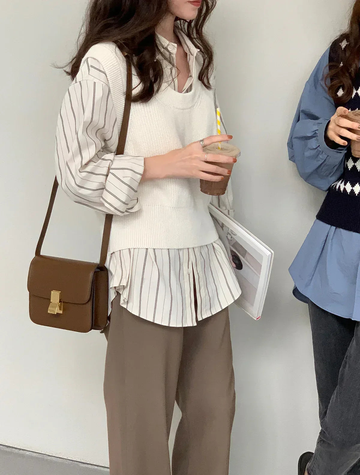 oversized drop shoulder shirt women