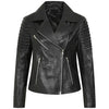 Women Leather Moto Jacket Biker Jacket