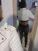cropped faux leather moto jacket women biker