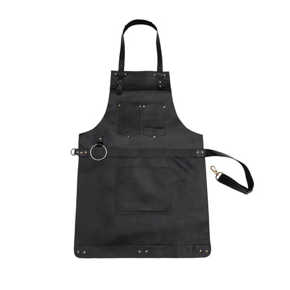 Real Leather Apron Brown Butcher BBQ Work Apron