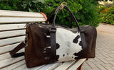 This gorgeous large cowhide bag is perfect for evenings and traveling, crafted from top quality cowhide for the best combination of style and durability. Shop now!