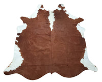 This natural cowhide rug in brown hereford pattern is beautiful, it feel so comfy underfoot and the shade is vibrant, free shipping all over the USA.