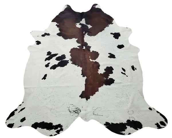These spotted cowhide rugs for southern style wedding and in your house, these are large and exotic, free shipping and mix of black, brown and white