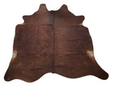 This mahogany cowhide rug is truly one of a kind. Its stunning color is unlike any other cow hide you'll find on the market. 