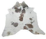 Small cowhide rugs are ultimate style tool, very soft and smooth perfect grey white pattern for living room, selected for unique patterns. 