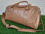 This genuine leather duffel bag is the perfect companion for all your travels, no matter where you're heading.