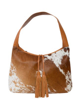 Natural Brown Cowhide Shoulder Bag
