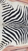 zebra cowhide rug Brazilian Hair On Cow Hide 88 by 72 inches 1517
