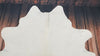 White Cowhide Rug Brazilian