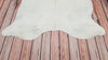 White Cowhide Rug Brazilian