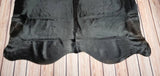 Black Cowhide Rug 84 X 77 Inches
