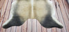 Dark Ivory Cowhide Rug  6.6ft x 6ft