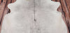 Light Grey Cowhide Rug Large 7.5ft x 6.5ft