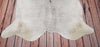 Light Grey Cowhide Rug Large 7.5ft x 6.5ft