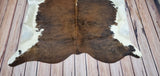 Beautiful Large Cow Skin Rug Tricolor 7ft x 6ft