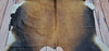 Brown Tricolor Cowhide Rug 7.2ft x 5.6ft