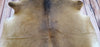Natural Brown Tan Cowhide Rug 7ft x 6ft