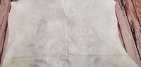Real Gray Cowhide Rug 7ft X 5.6ft