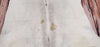 Large Natural Grey Ivory Cowhide Rug 7ft x 6ft