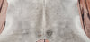 Grey Cowhide Area Rug 7ft x 6.5ft