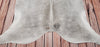 Grey Cowhide Area Rug 7ft x 6.5ft