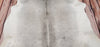 Natural Cowhide Rug Light Grey 7ft x 6.4ft