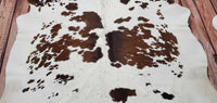 Speckled Brazilian Cowhide Rug 7.4ft x 6.8