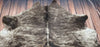 Genuine Large Cowhide Rug Brindle 7ft x 6.6ft