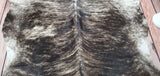Genuine Large Cowhide Rug Brindle 7ft x 6.6ft