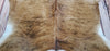 Natural Cowhide Rug Light Brown Brindle 6.6ft x 6.2ft