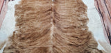 Cowhide Rug Brindle Tricolor 7ft x 6.6ft