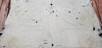Salt and pepper cowhide rugs 6.6ft x 7ft