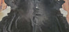 Large Black White Cowhide Rug 6.6ft x 6.6ft